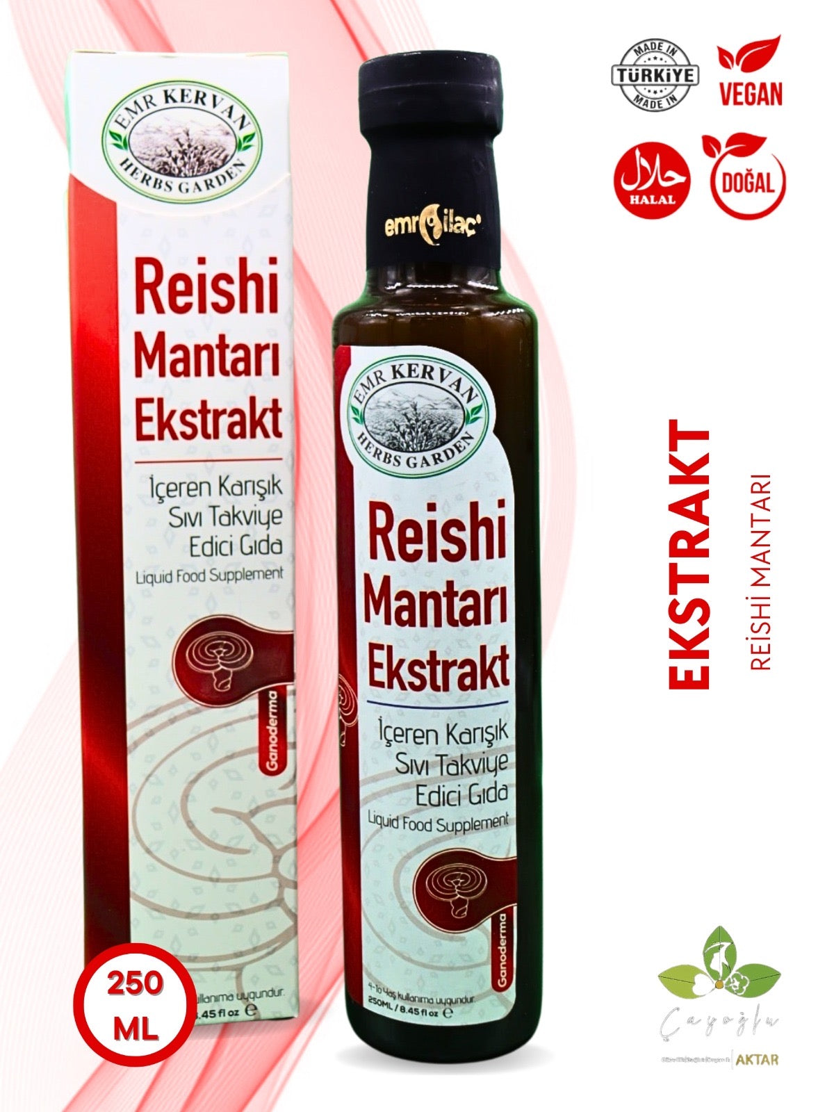 Emr Kervan - Reishi Mantarı -Ekstraktı