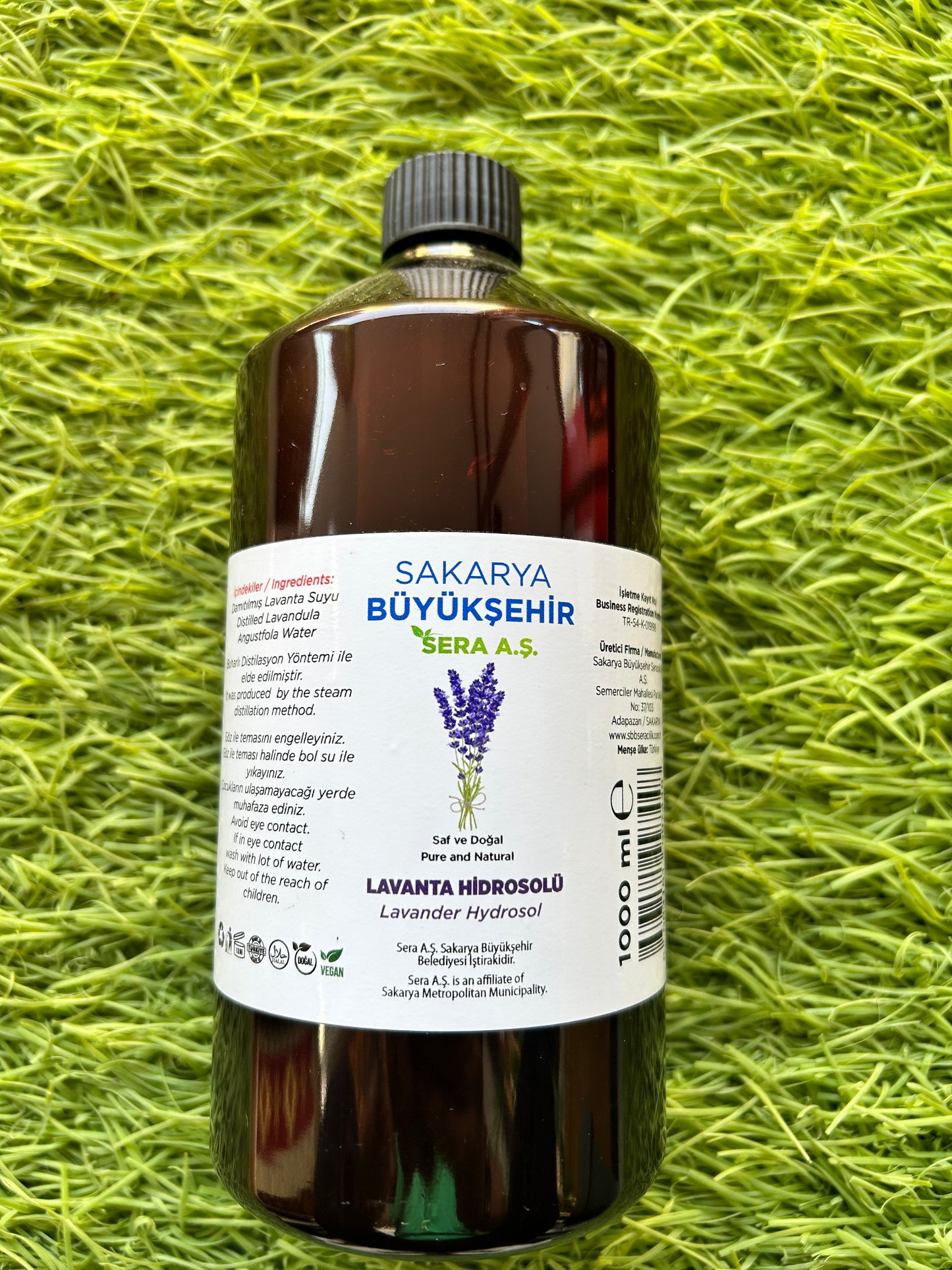 Lavanta Suyu -1 Litre Doğal Helal Lavanta Hidrosolü