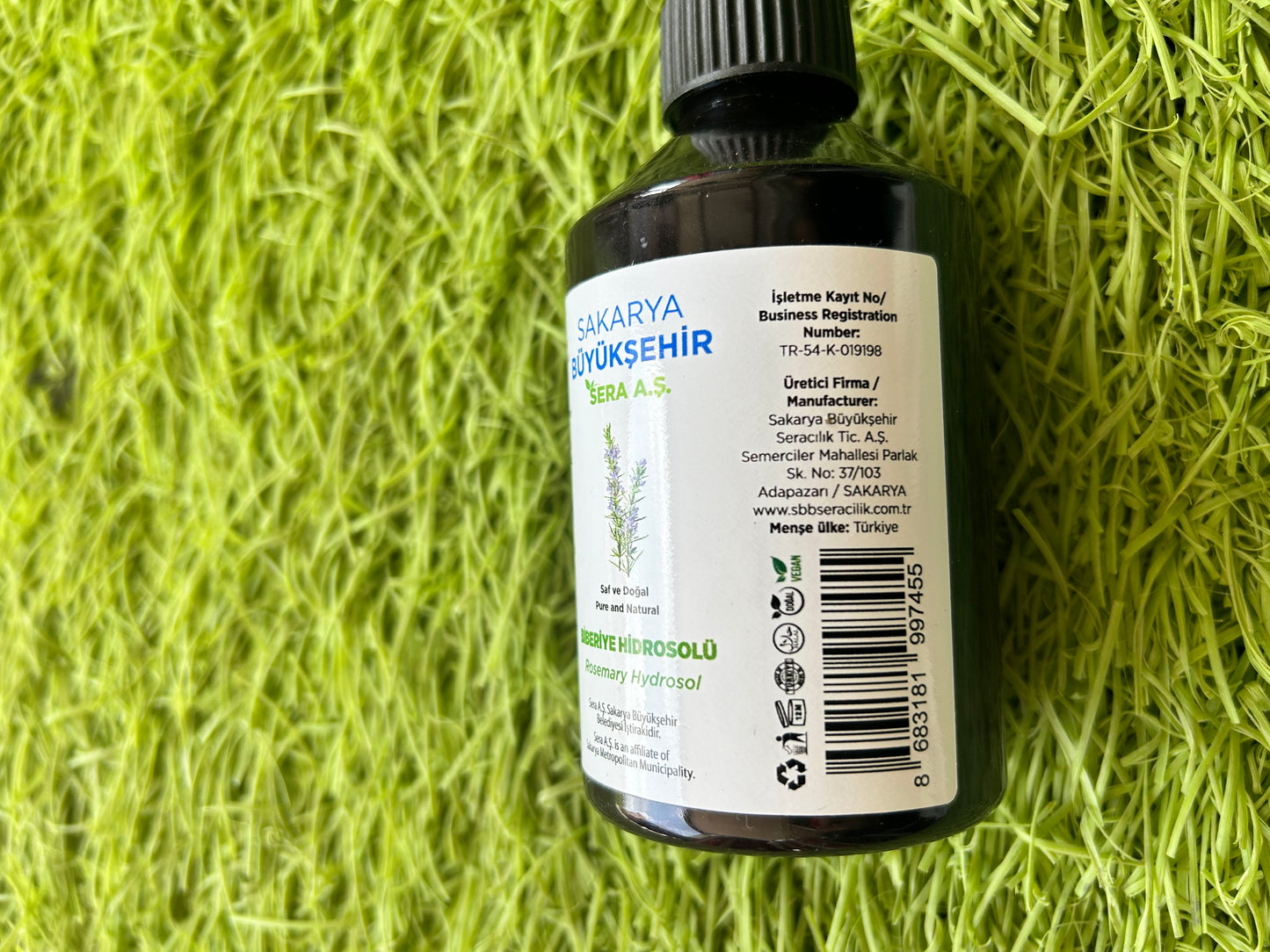 BİBERİYE SUYU - 250 ml - Doğal, Helal Biberiyi hidrosolü