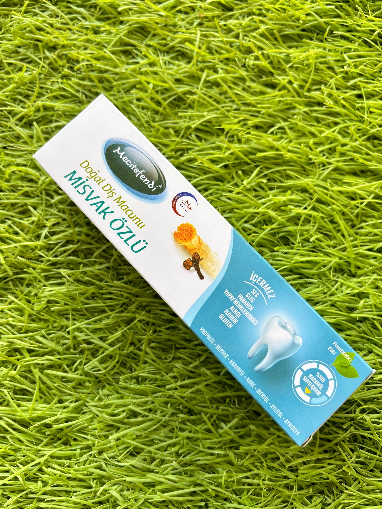 Mecitefendi-Misvak Özlü Doğal Diş Macunu