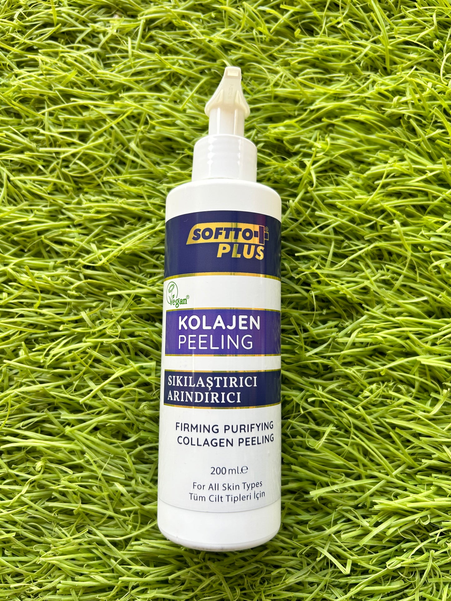 Softto Plus -Kolajen Peeling Sıkılaştırıcı Arındırıcı