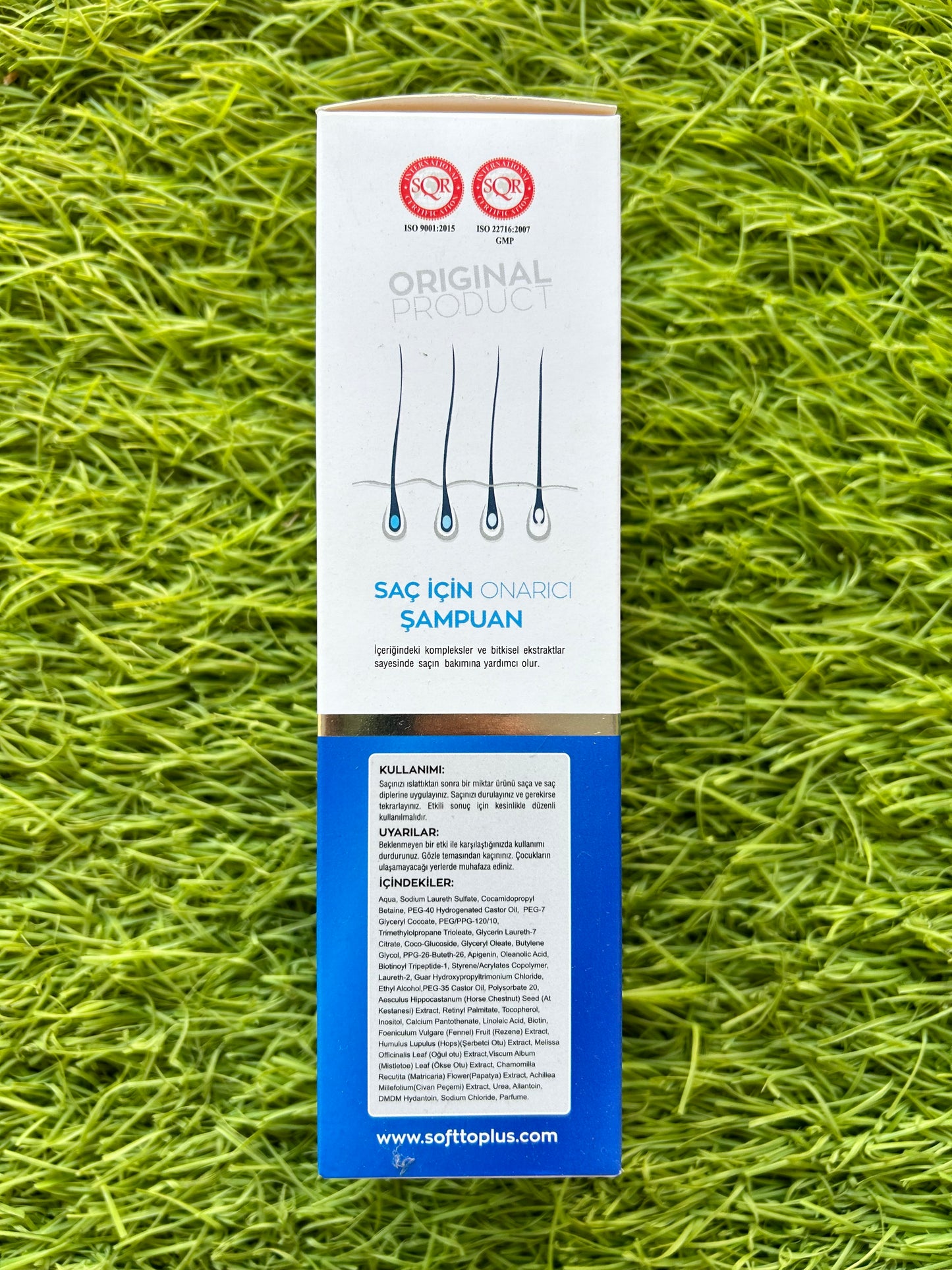 Softto Plus -Saç İçin Onarıcı Kompleks Şampuan