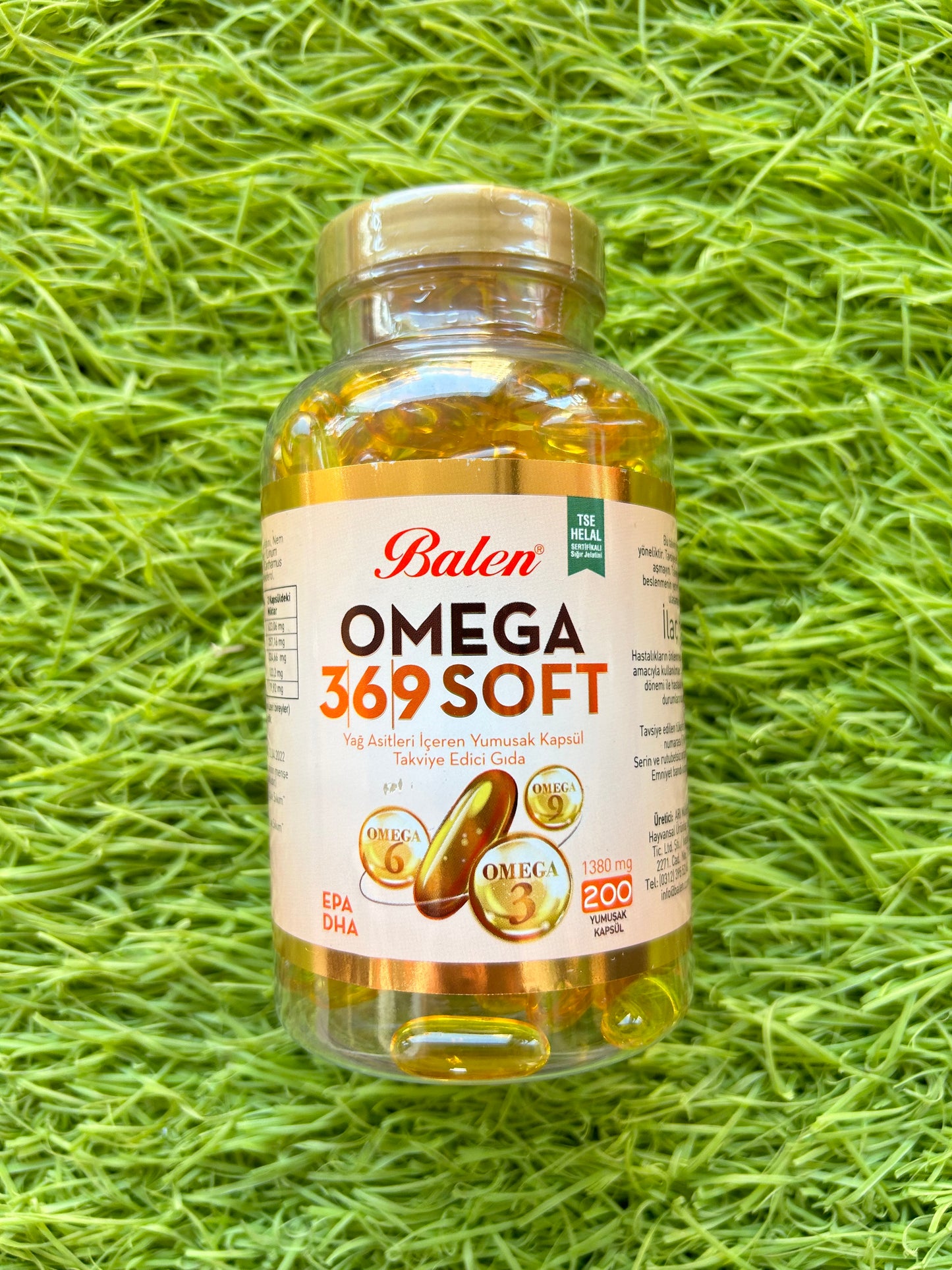 Balen - Omega 3-6-9 Yumuşak Kapsül