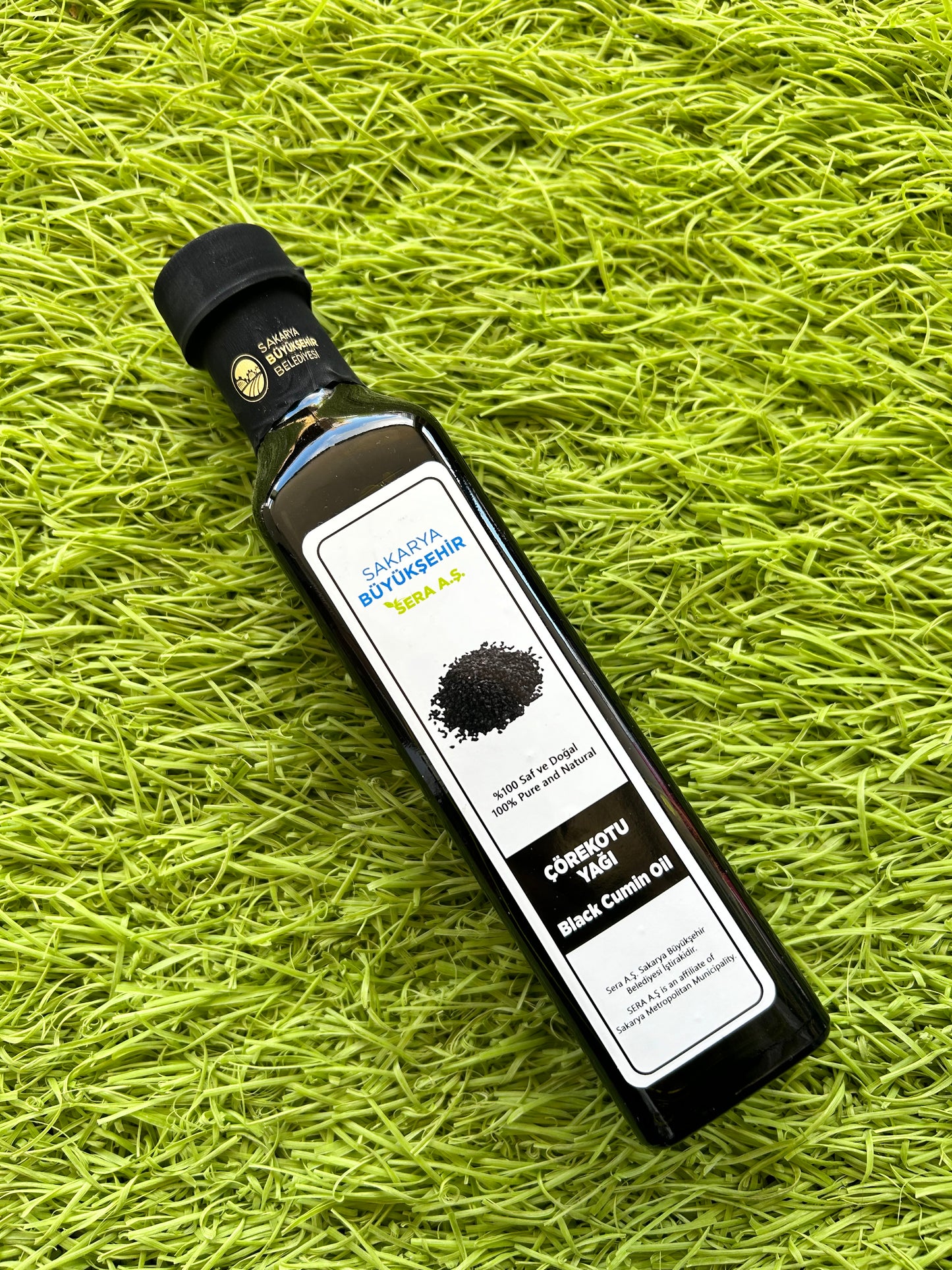 SBS -Sakarya Büyükşehir Sera A.Ş - 250 ML - Çörek Otu Yağı -%100 Saf Ve Doğal