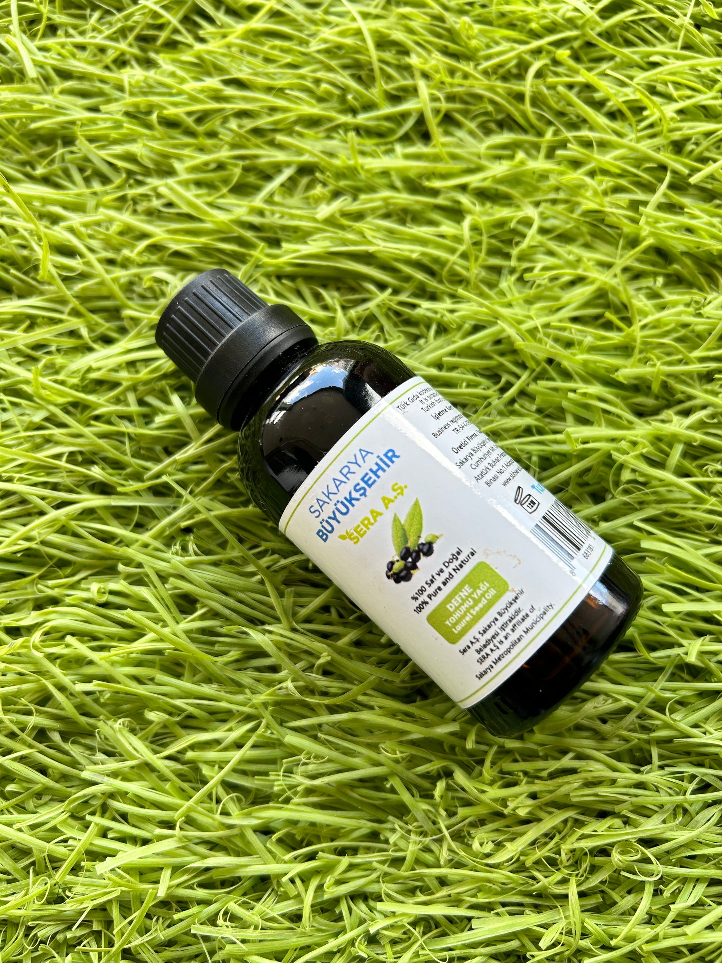 SBS-Sakarya Büyükşehir Sera A.Ş- Defne Tohumu Yağı -50 ML - %100 Saf Ve Doğal