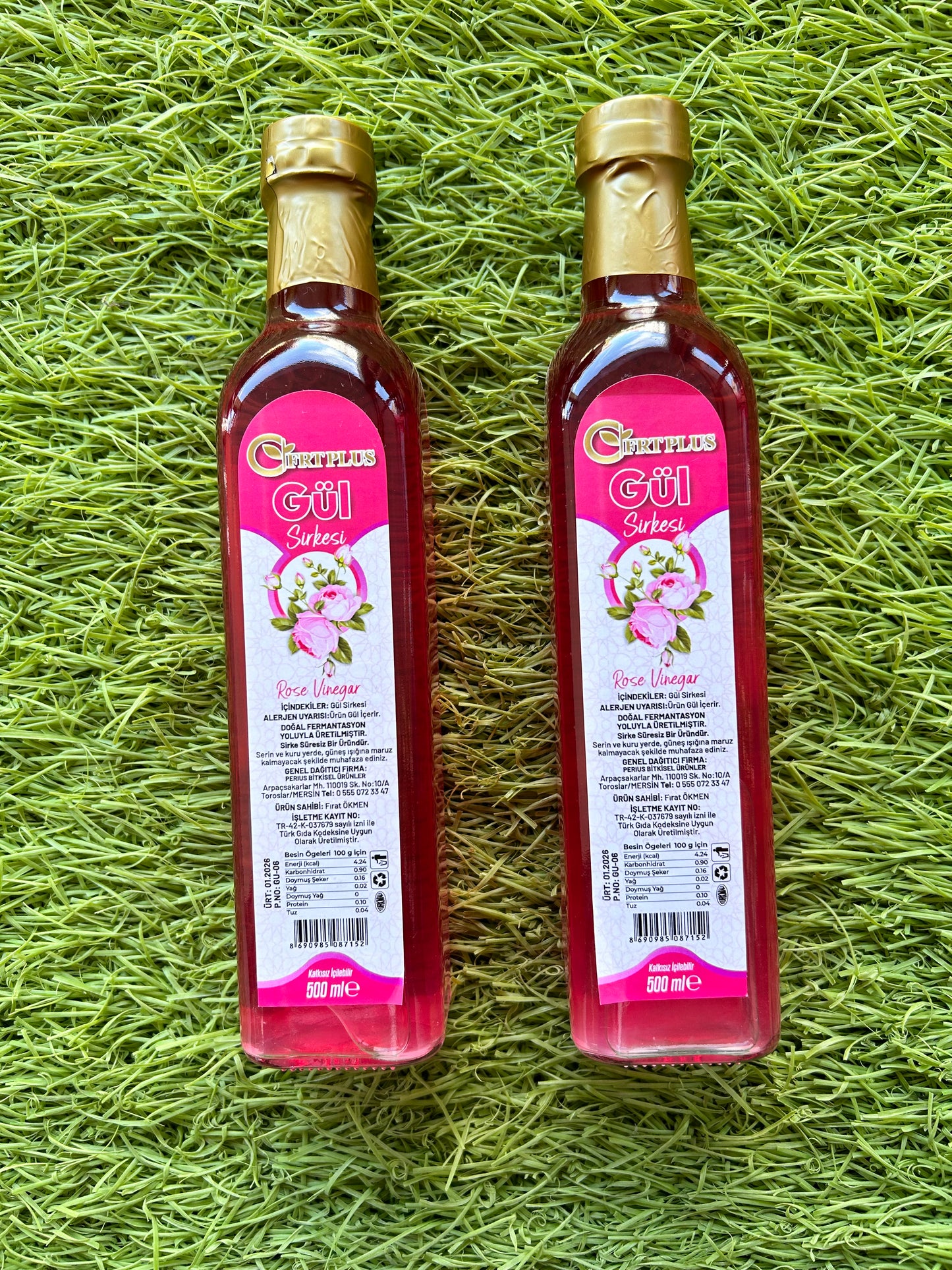 Frt Plus - Organik Gül Sirkesi 1+1 Kampanya