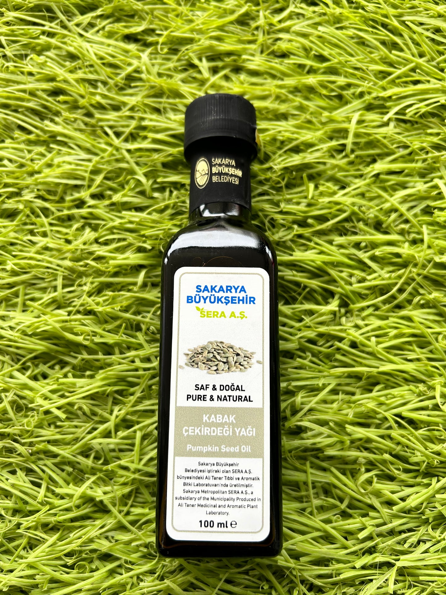 Sakarya Büyükşehir Sera A.Ş-100 ML Kabak Çekirdeği Yağı %100 Saf Ve Doğal