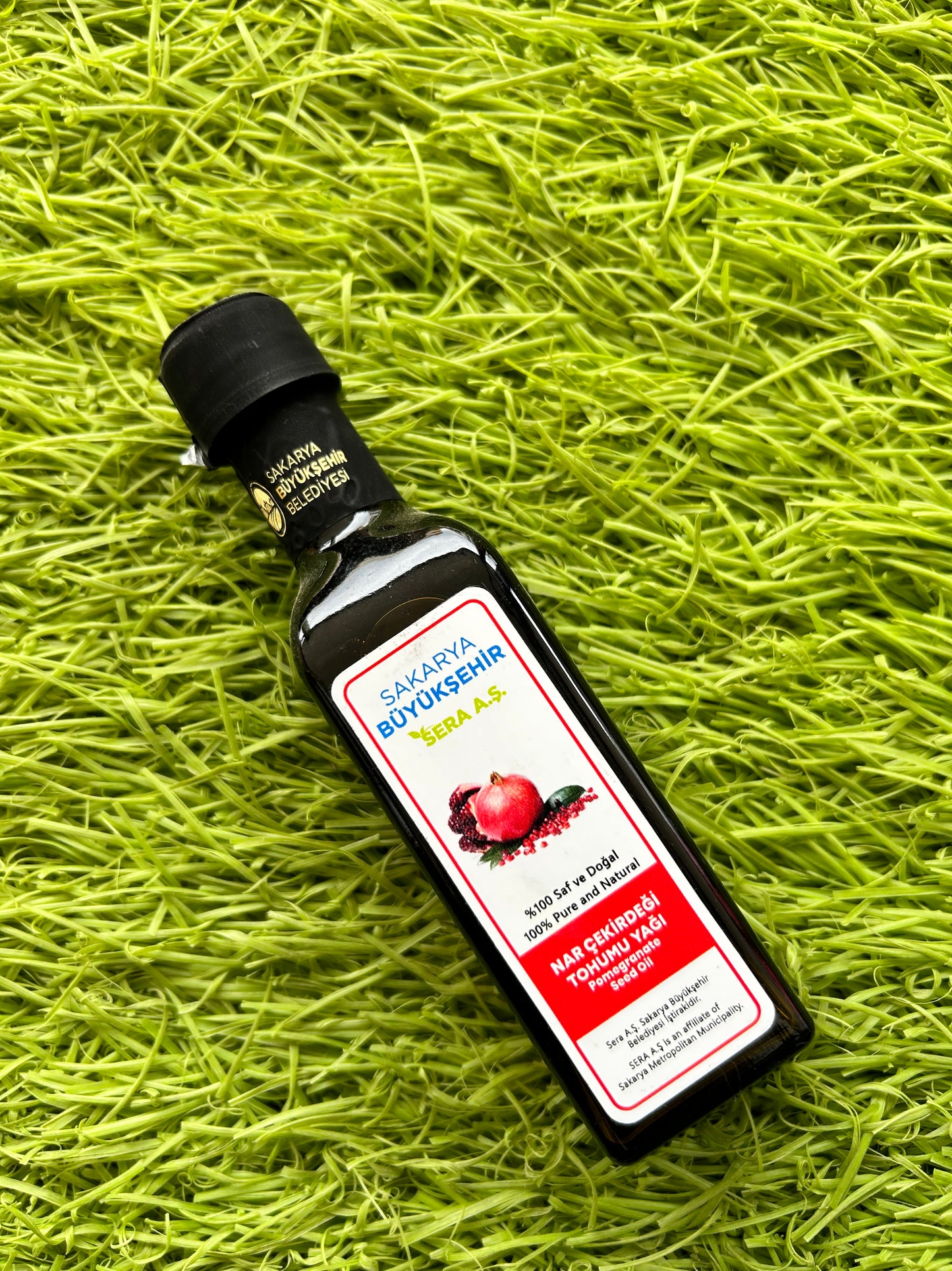 Sakarya Büyükşehir Sera A.Ş-100 ML - Nar Çekirdeği Yağı - %100 Saf Ve Doğal