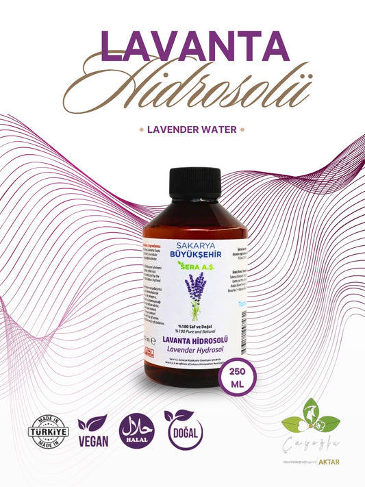 Lavanta Suyu -250 ml -Doğal,Helal Lavanta Hidrosolü