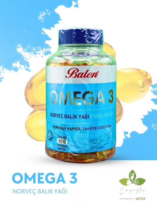 Balen -Omega 3 Norveç Balık Yağı