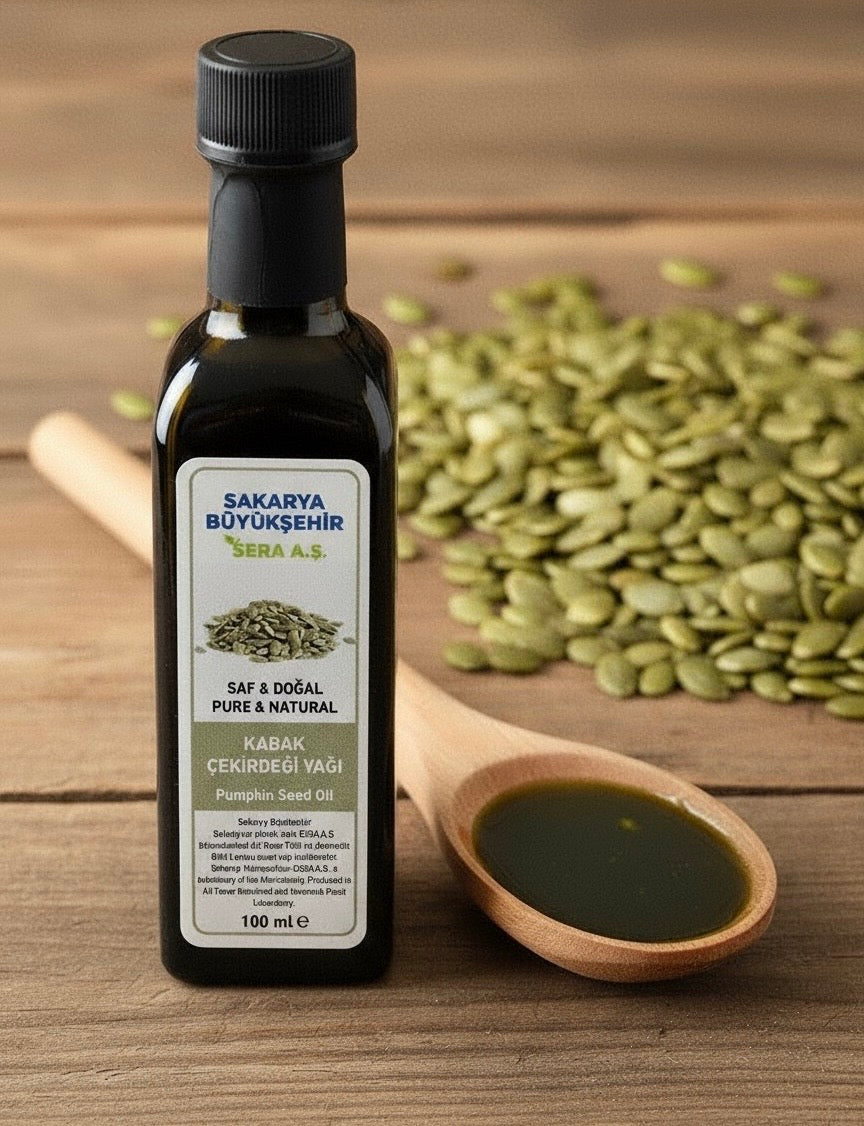 Sakarya Büyükşehir Sera A.Ş-100 ML Kabak Çekirdeği Yağı %100 Saf Ve Doğal