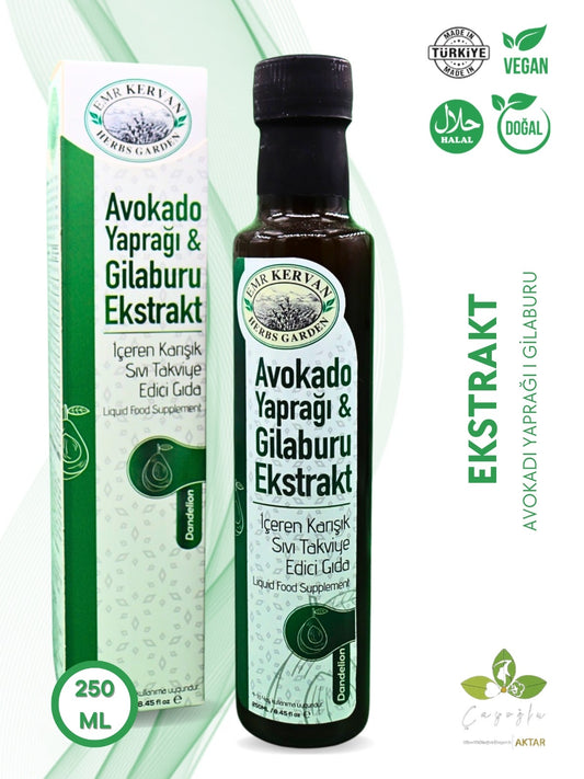 Emr Kervan -Avokado Yaprağı Gilaburu -Ekstraktı