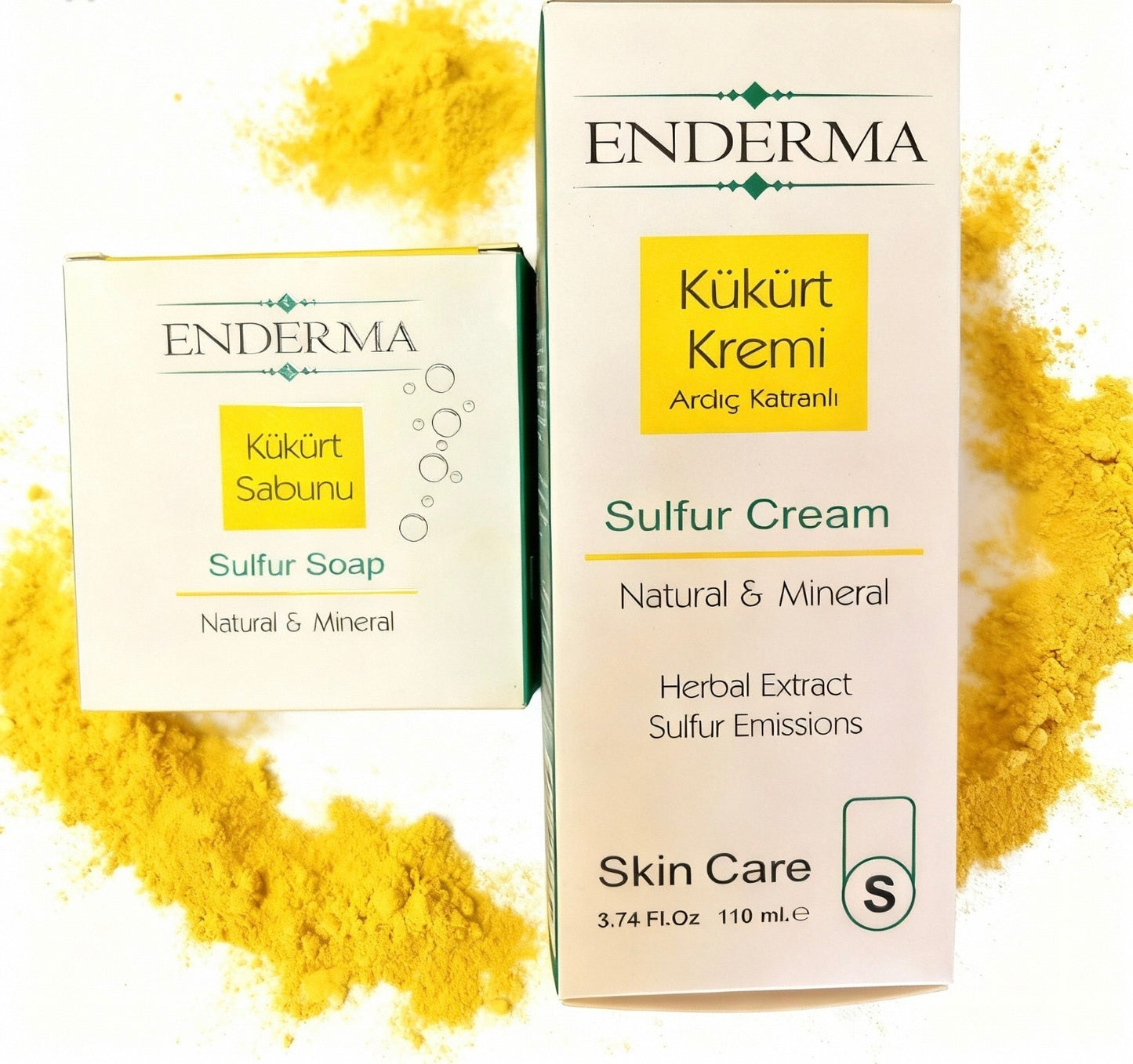 Enderma- Kükürt Kremi +Kükürt Sabunu 1+1 Kampanya