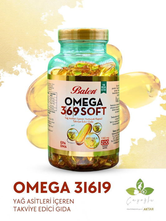 Balen - Omega 3-6-9 Yumuşak Kapsül