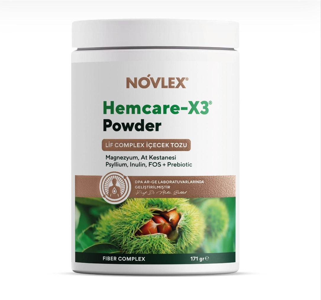 Novlex® Hemcare-X3 Powder -171 GRAM /60 PORSİYON