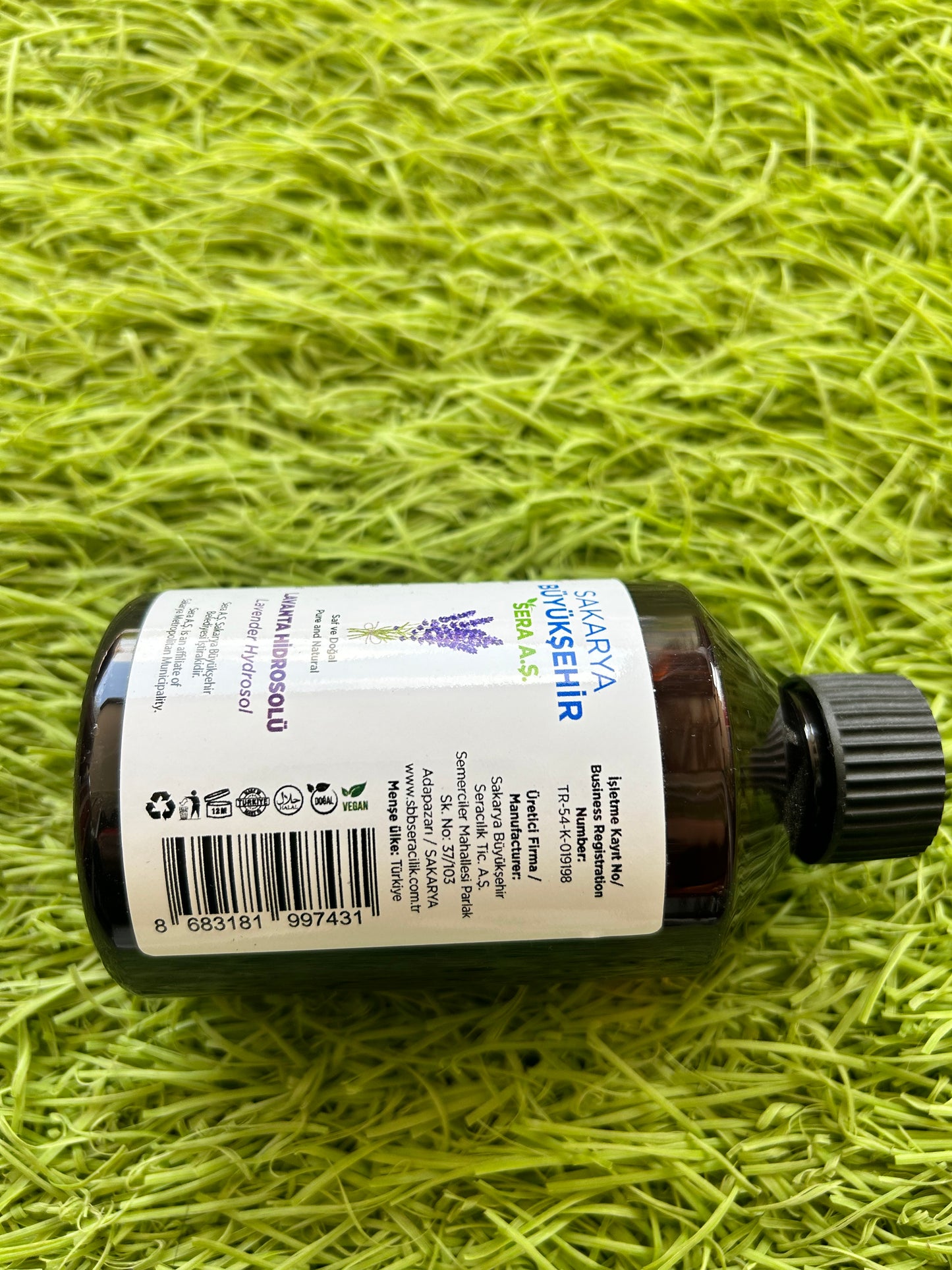 Lavanta Suyu -250 ml -Doğal,Helal Lavanta Hidrosolü