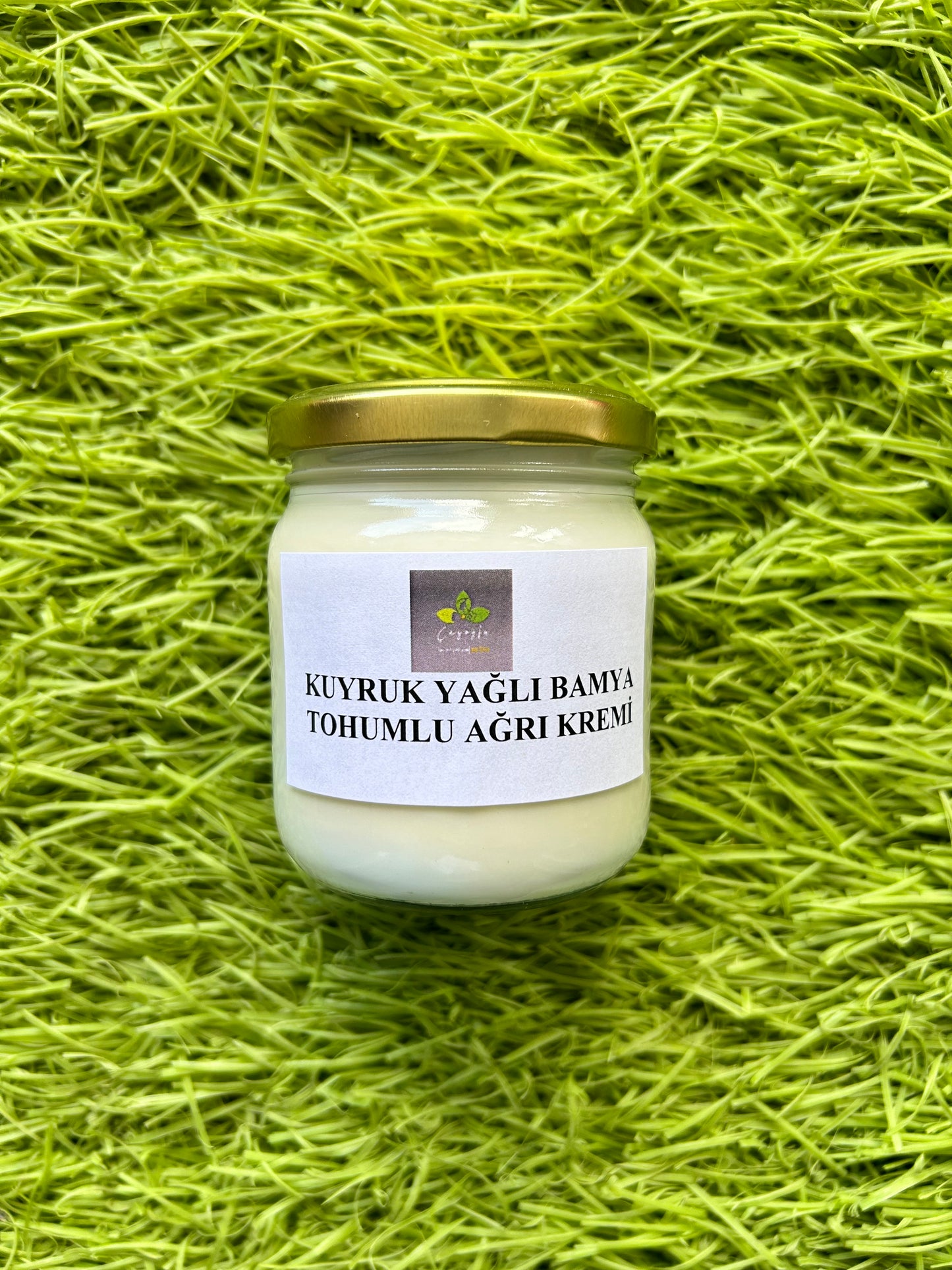 Kuyruk Yağlı  Bamya Tohumlu Ağrı Kremi -Doğal Ağrı Kesici