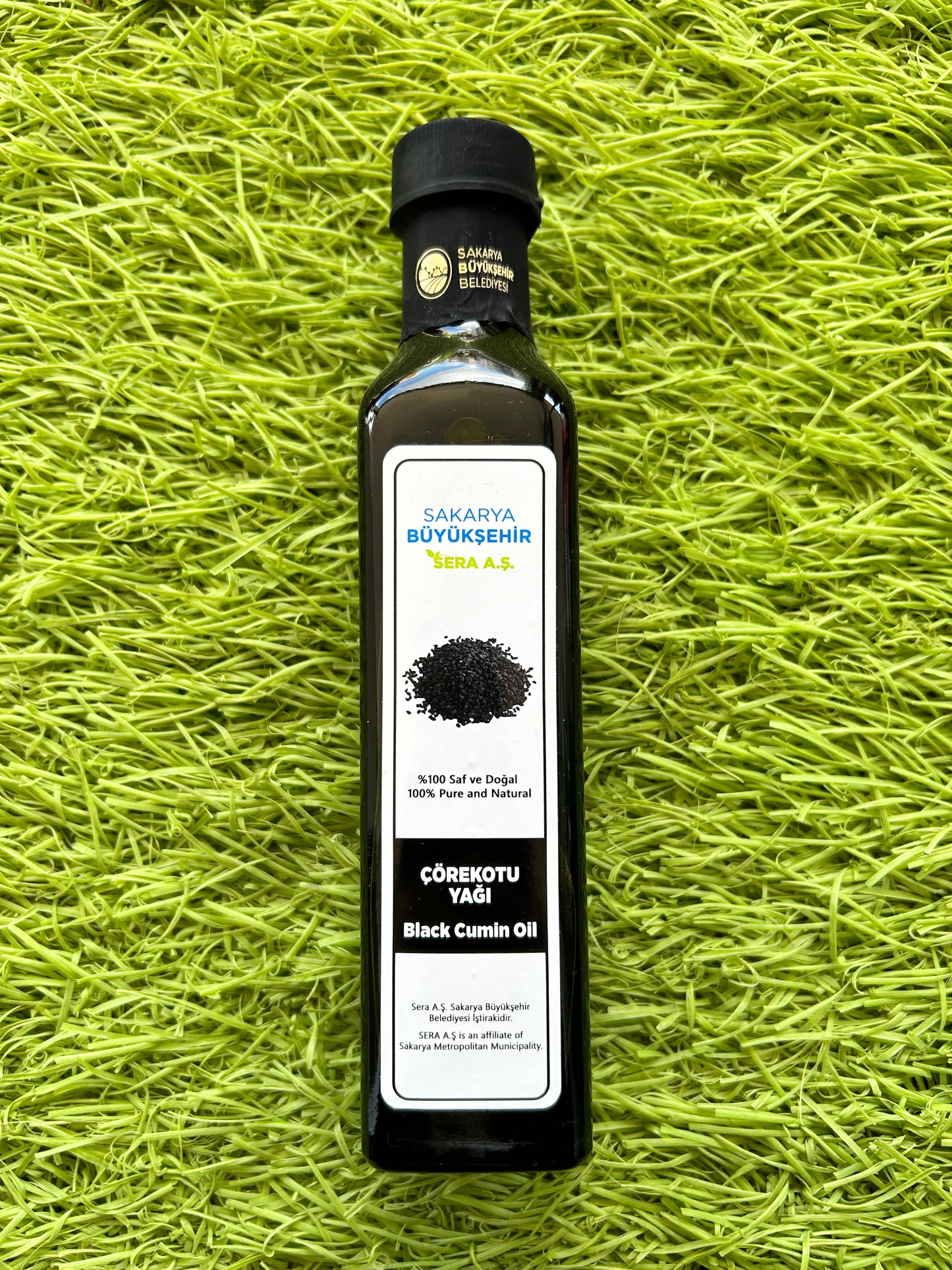 SBS -Sakarya Büyükşehir Sera A.Ş - 250 ML - Çörek Otu Yağı -%100 Saf Ve Doğal