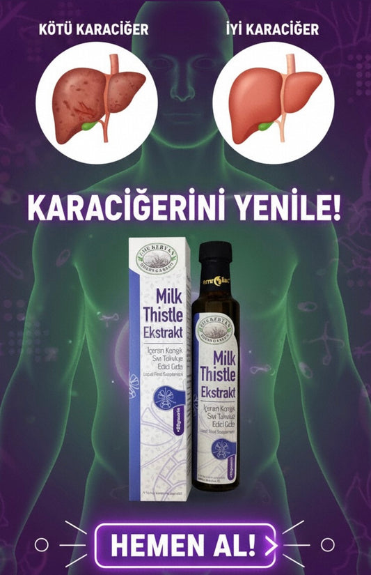 Emr Kervan - Milk Thistle Ekstraktı- Karaciğer Kürü