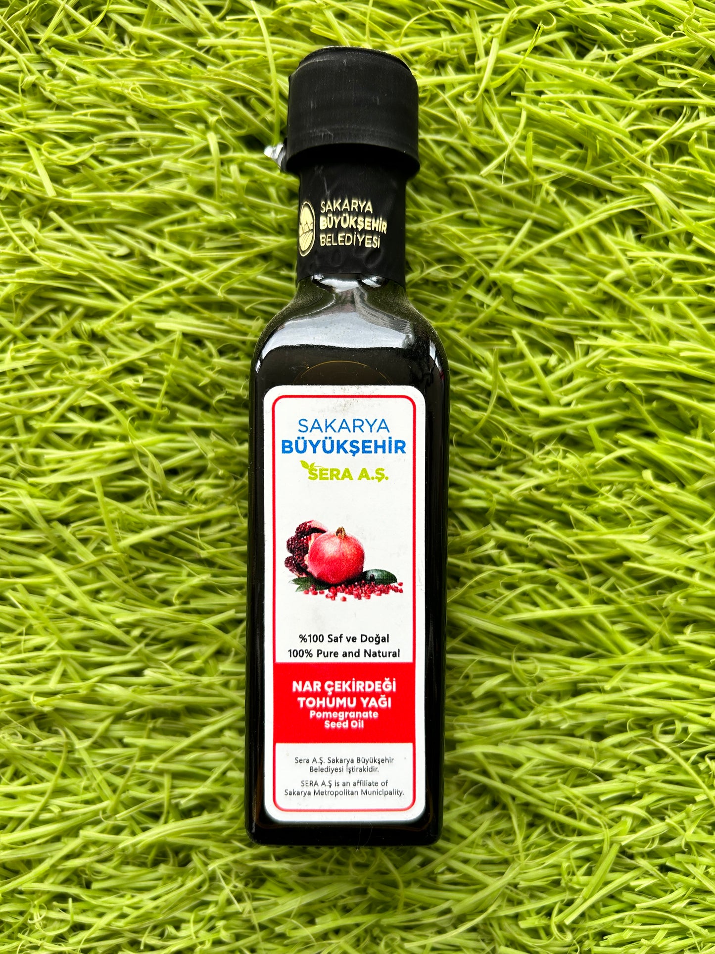 Sakarya Büyükşehir Sera A.Ş-100 ML - Nar Çekirdeği Yağı - %100 Saf Ve Doğal
