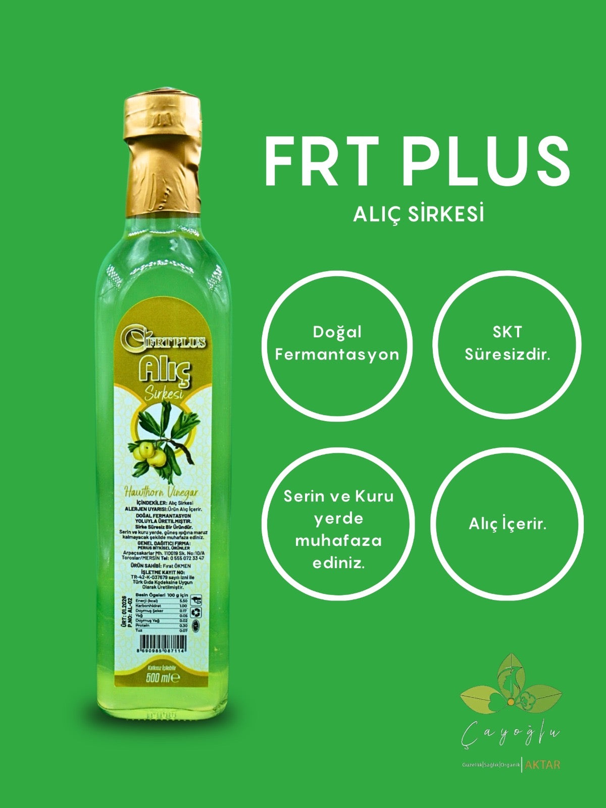 Frt Plus -Alıç Sirkesi