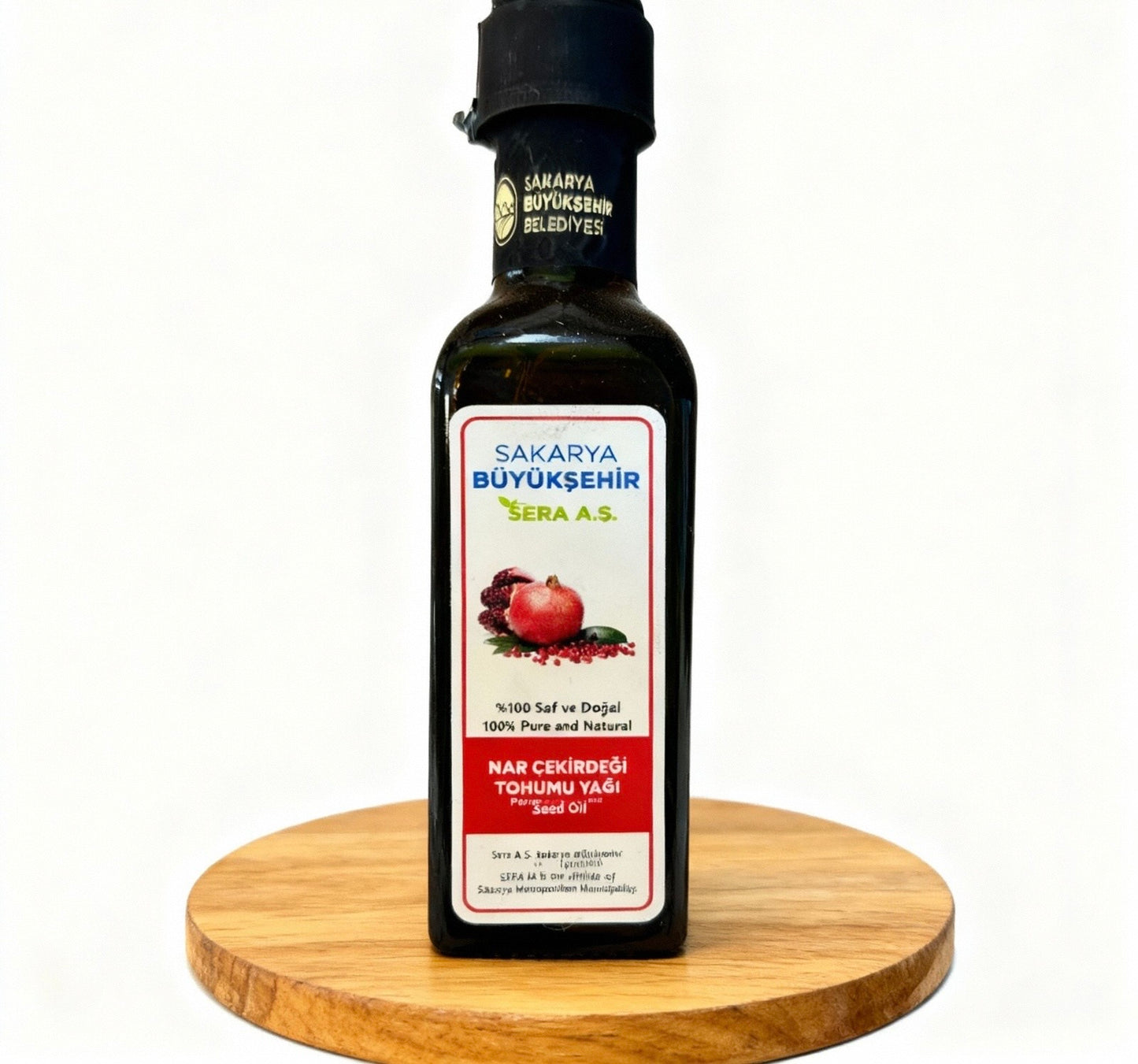 Sakarya Büyükşehir Sera A.Ş-100 ML - Nar Çekirdeği Yağı - %100 Saf Ve Doğal