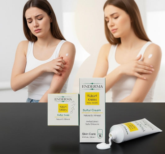 Enderma- Kükürt Kremi +Kükürt Sabunu 1+1 Kampanya